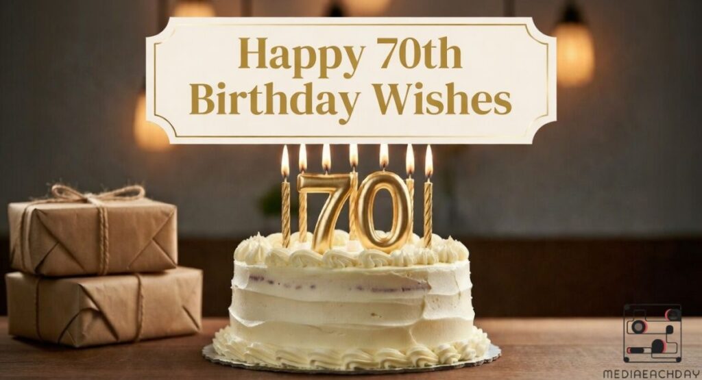 70th birthday wishes